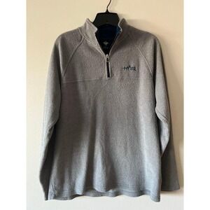 Prana Two Harbors Quarter Zip Sweater Large